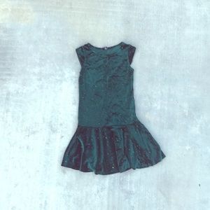 Girls velveteen dress